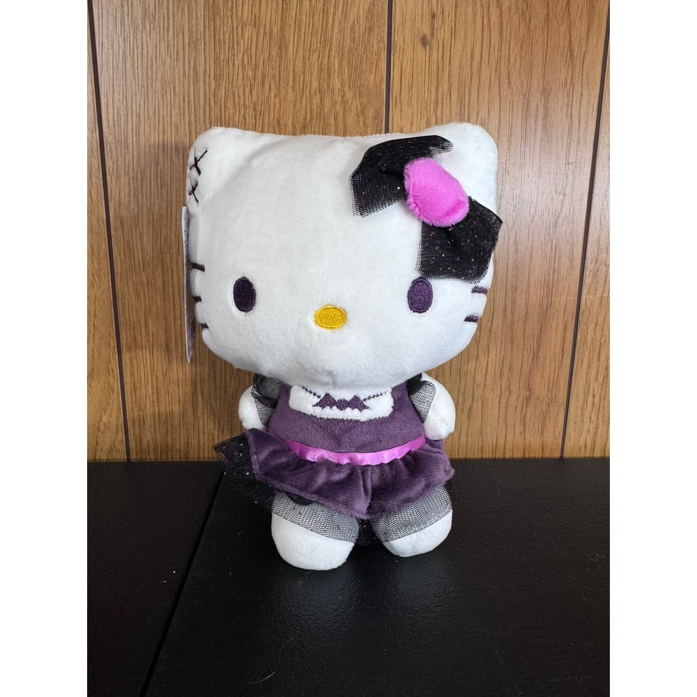 Hello Kitty and Friends Series 2 Halloween Plush Purple Dress Jazwares Sanrio